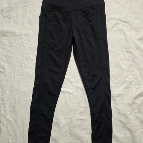 Aeropostale Black Leggings with Bold Logo - Picture 2 of 7